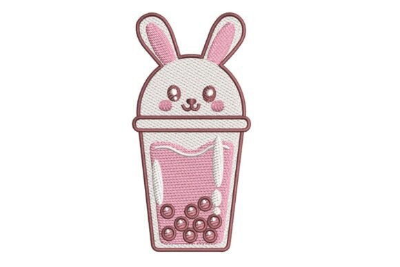 Bunny Boba Tea Embroidery: A Boutique Sweatshirt Review