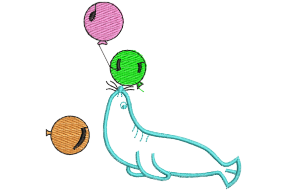 Cute Seal with Balloons: A Merch Review