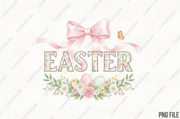 Embroidery Easter Coquette PNG: A Designer Review
