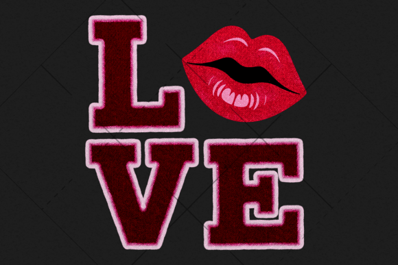 LOVE Embroidery Valentine PNG: A Designer Review